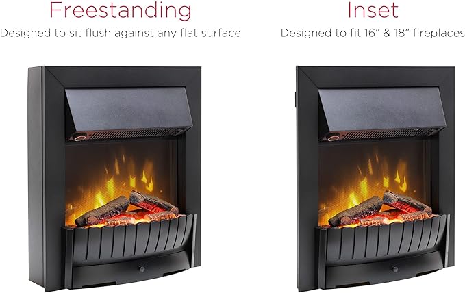 Dimplex CMT20BL Clement Optiflame Inset Electric Fire